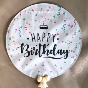 AL00518-14cm Happy Birthday Balloon