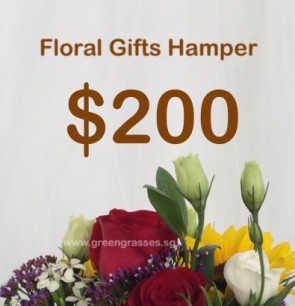 FG200098 Floral Gifts Hamper